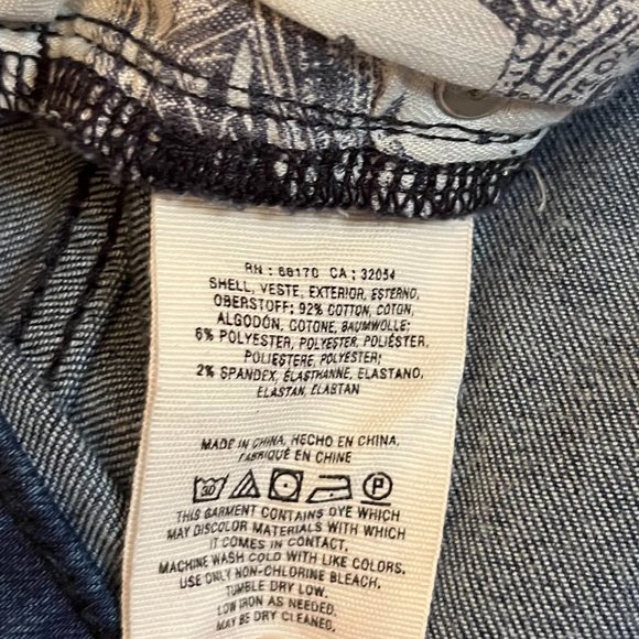 Pilcro and the Letter Press for Anthropologie High-Rise Bootcut Jeans Size 32 - Picture 11 of 12
